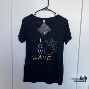 Iowa Wave T-shirt. Size L. Runs small.